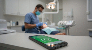 Enquanto o profissional atende, o agente de IA responde clientes no WhatsApp, sem perder nenhuma oportunidade